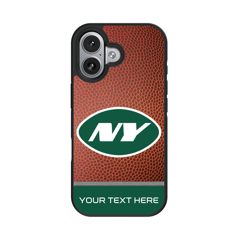 New York Jets Personalized Football iPhone Bump Phone Case for Apple iPhone