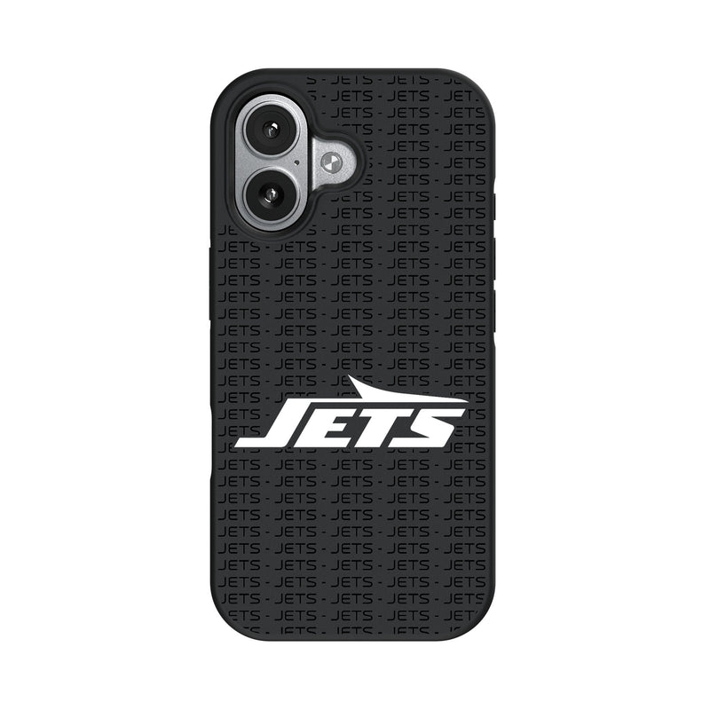 New York Jets Text Backdrop iPhone Bump Phone Case for Apple iPhone