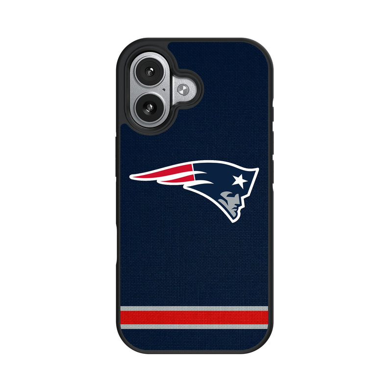 New England Patriots Stripe iPhone Bump Phone Case for Apple iPhone