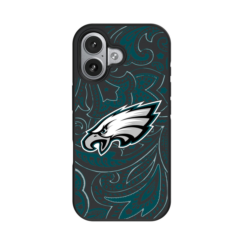 Philadelphia Eagles Paisley iPhone Bump Phone Case for Apple iPhone