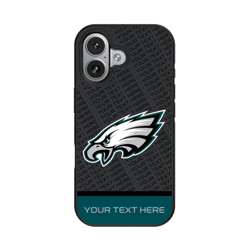 Philadelphia Eagles Personalized EndZone Plus iPhone Bump Phone Case for Apple iPhone