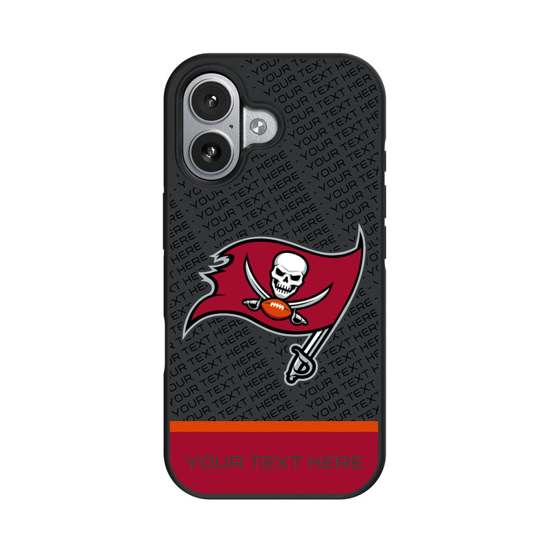 Tampa Bay Buccaneers Personalized EndZone Plus iPhone Bump Phone Case for Apple iPhone