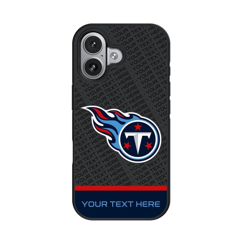 Tennessee Titans Personalized EndZone Plus iPhone Bump Phone Case for Apple iPhone