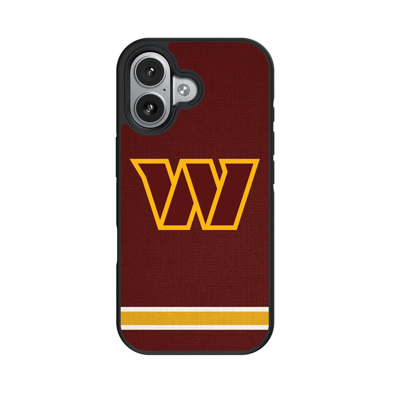 Washington Commanders Stripe iPhone Bump Phone Case for Apple iPhone