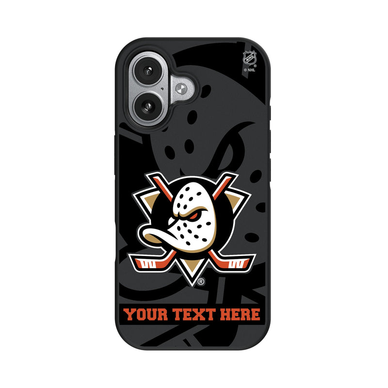 Anaheim Ducks Personalized Tilt iPhone Bump Phone Case for Apple iPhone
