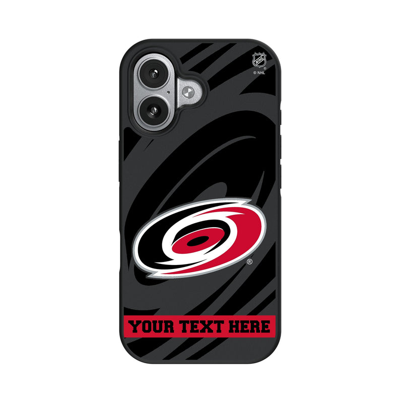 Carolina Hurricanes Personalized Tilt iPhone Bump Phone Case for Apple iPhone