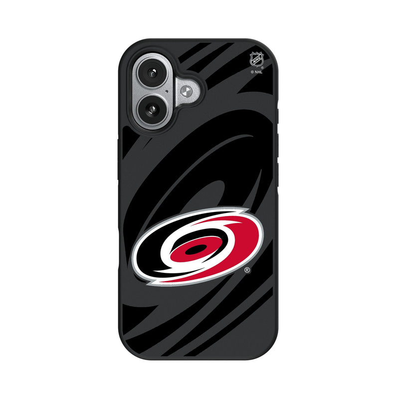 Carolina Hurricanes Monocolor Tilt iPhone Bump Phone Case for Apple iPhone
