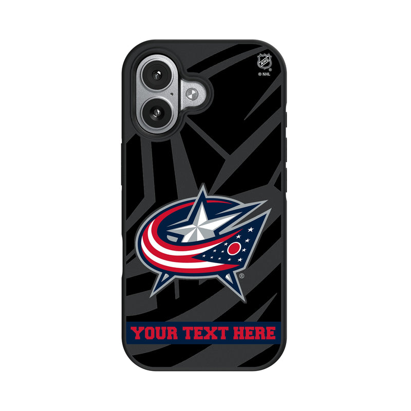 Columbus Blue Jackets Personalized Tilt iPhone Bump Phone Case for Apple iPhone