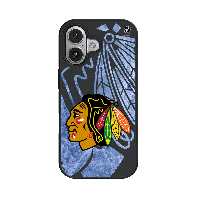 Chicago Blackhawks Ice Tilt iPhone Bump Phone Case for Apple iPhone
