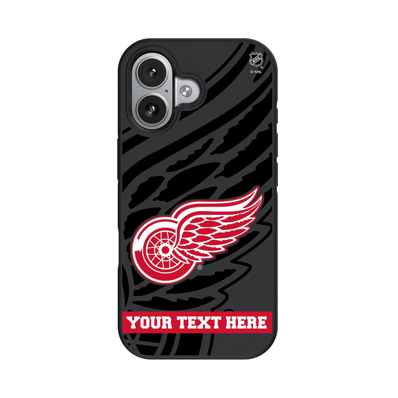 Detroit Red Wings Personalized Tilt iPhone Bump Phone Case for Apple iPhone