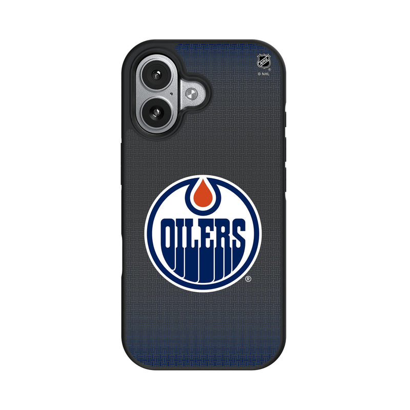 Edmonton Oilers Linen iPhone Bump Phone Case for Apple iPhone
