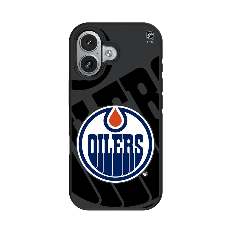 Edmonton Oilers Monocolor Tilt iPhone Bump Phone Case for Apple iPhone