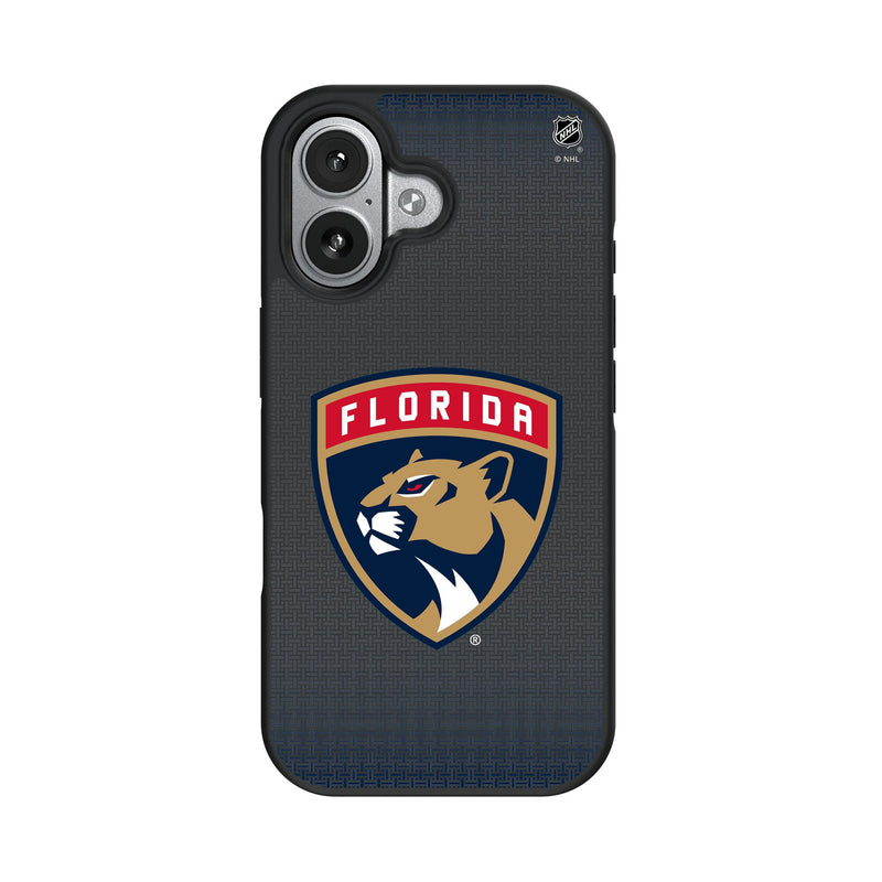 Florida Panthers Linen iPhone Bump Phone Case for Apple iPhone
