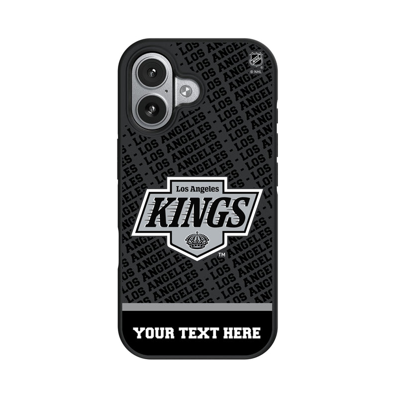 LA Kings Personalized EndZone Plus iPhone Bump Phone Case for Apple iPhone