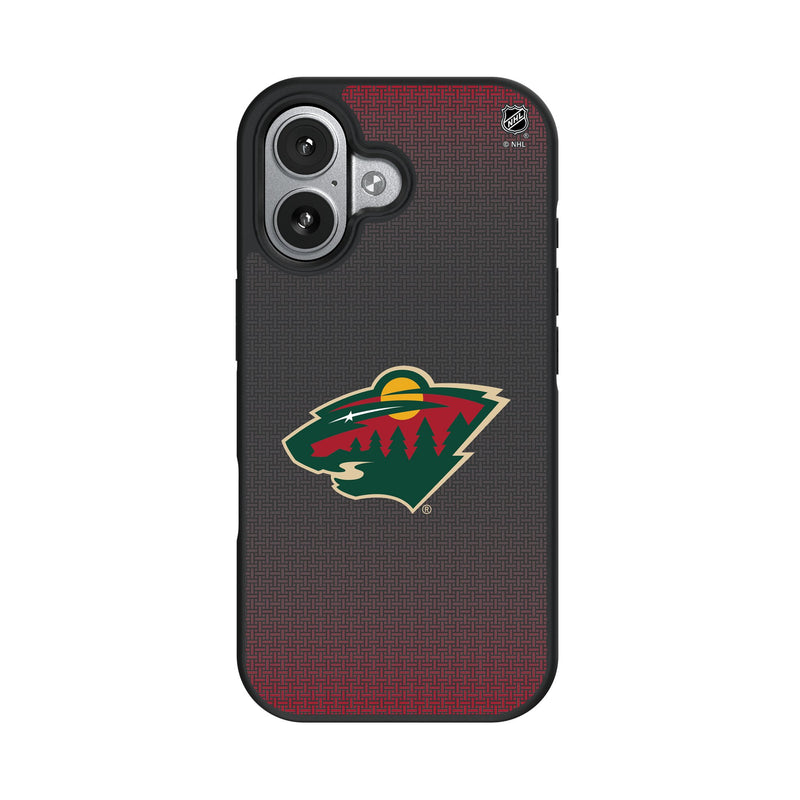 Minnesota Wild Linen iPhone Bump Phone Case for Apple iPhone