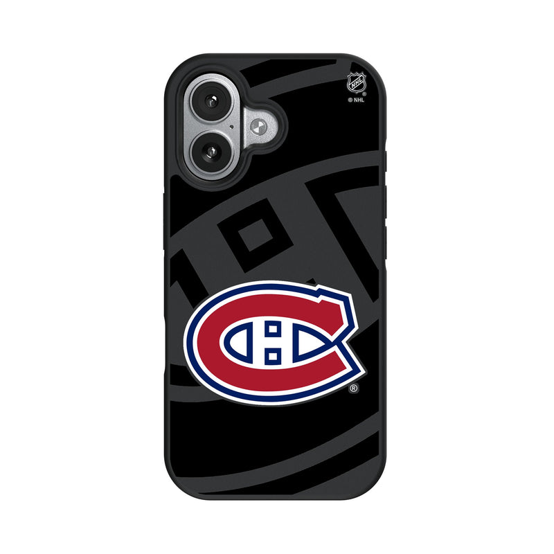 Montreal Canadiens Monocolor Tilt iPhone Bump Phone Case for Apple iPhone