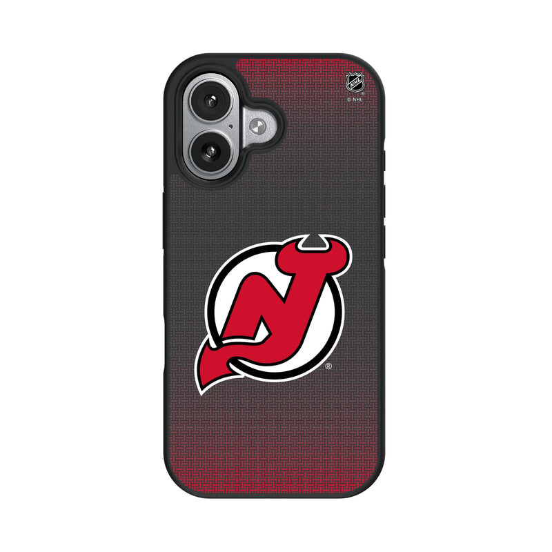 New Jersey Devils Linen iPhone Bump Phone Case for Apple iPhone