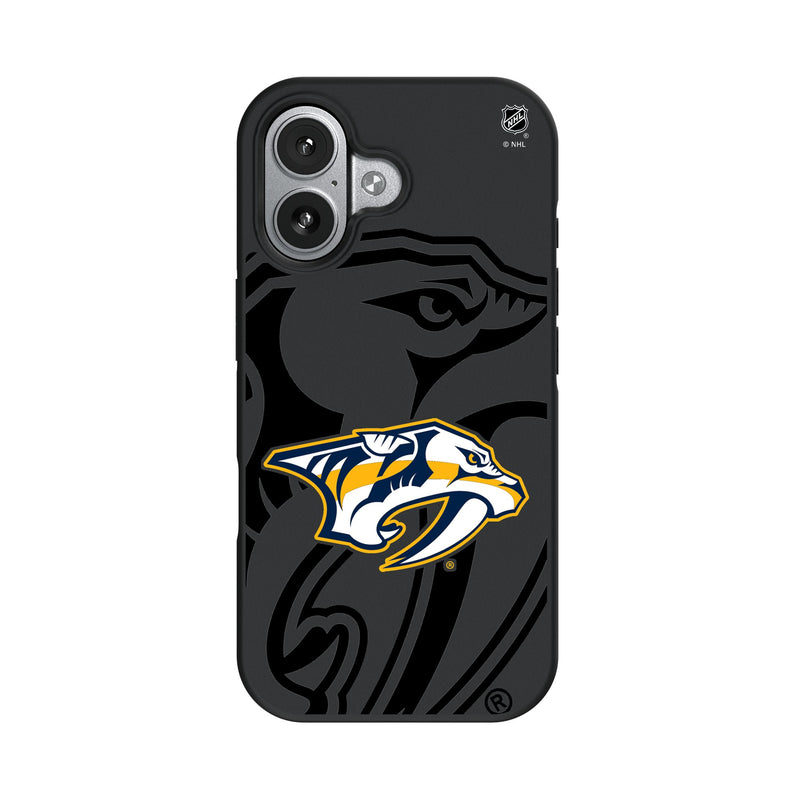 Nashville Predators Monocolor Tilt iPhone Bump Phone Case for Apple iPhone