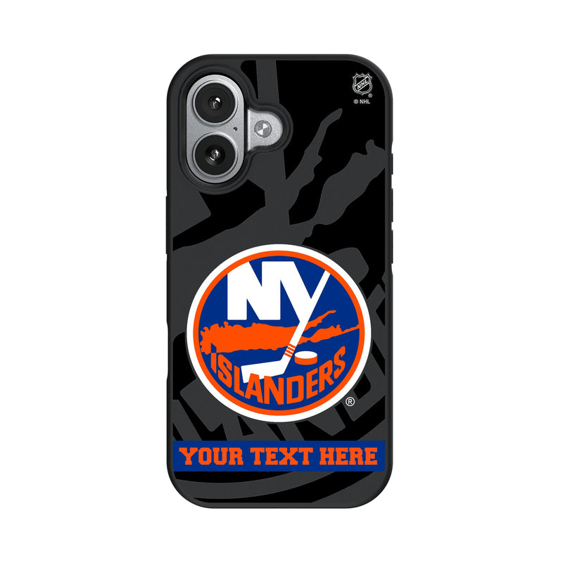 New York Islanders Personalized Tilt iPhone Bump Phone Case for Apple iPhone