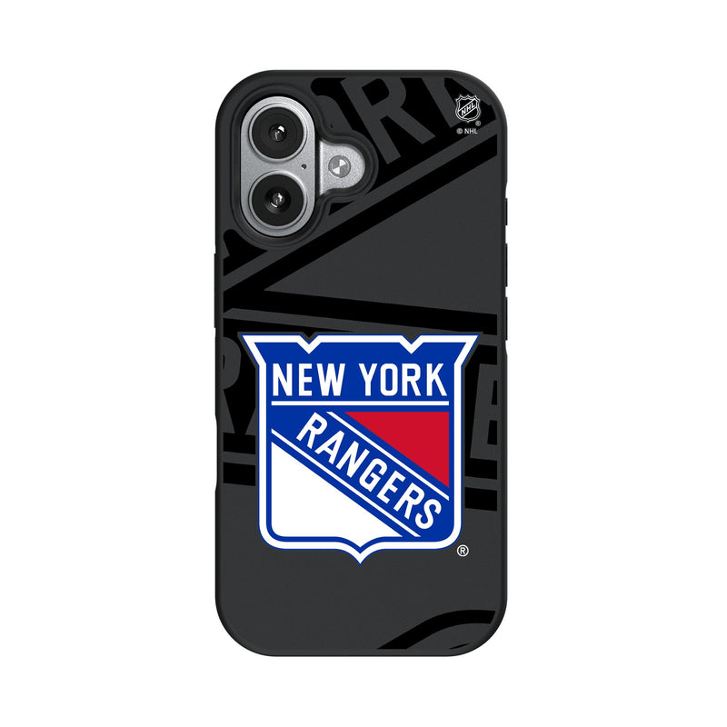 New York Rangers Monocolor Tilt iPhone Bump Phone Case for Apple iPhone