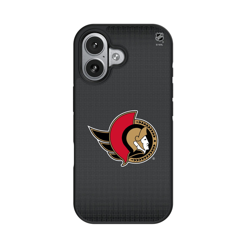 Ottawa Senators Linen iPhone Bump Phone Case for Apple iPhone