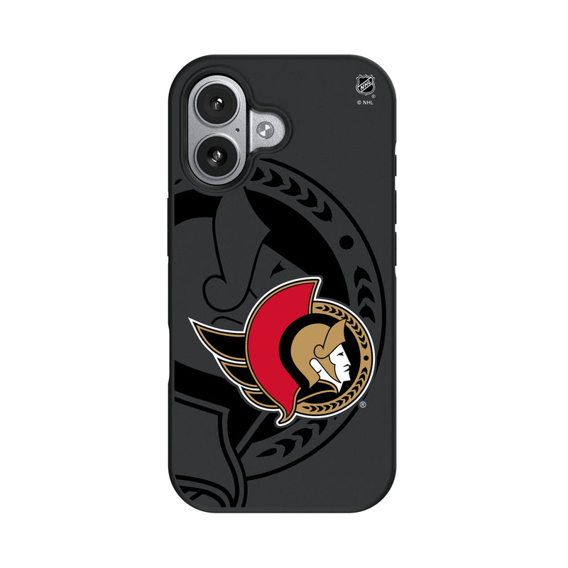Ottawa Senators Monocolor Tilt iPhone Bump Phone Case for Apple iPhone