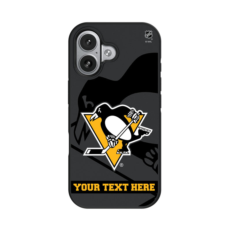 Pittsburgh Penguins Personalized Tilt iPhone Bump Phone Case for Apple iPhone