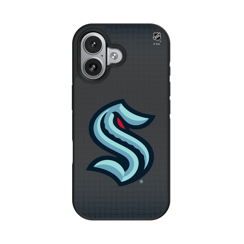 Seattle Kraken Linen iPhone Bump Phone Case for Apple iPhone