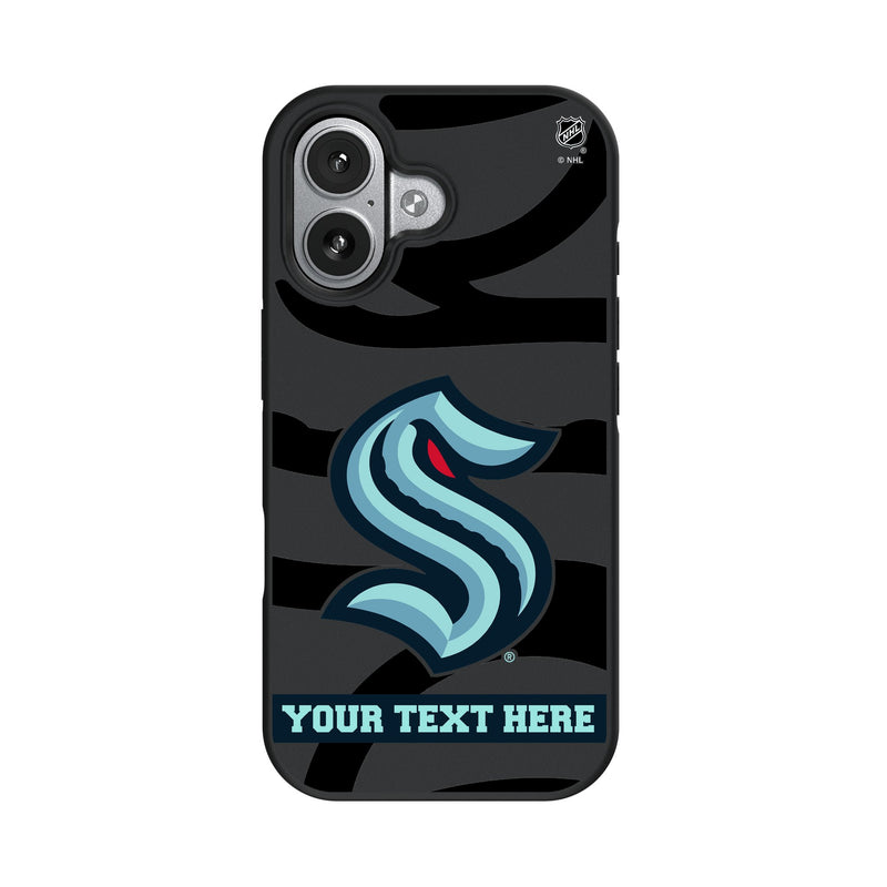 Seattle Kraken Personalized Tilt iPhone Bump Phone Case for Apple iPhone