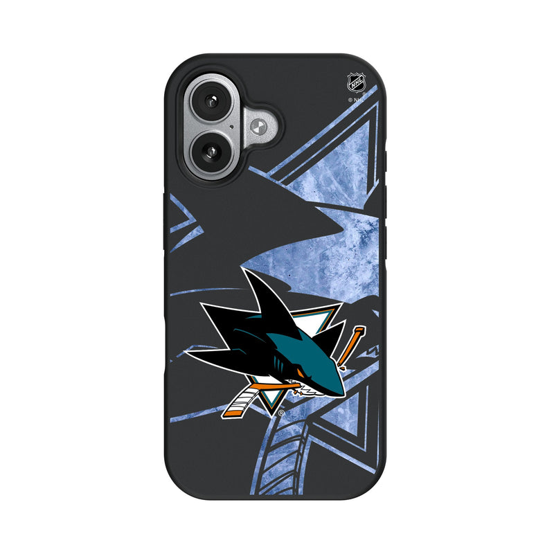 San Jose Sharks Ice Tilt iPhone Bump Phone Case for Apple iPhone