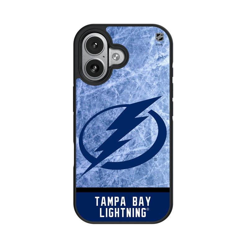 Tampa Bay Lightning Ice Wordmark iPhone Bump Phone Case for Apple iPhone