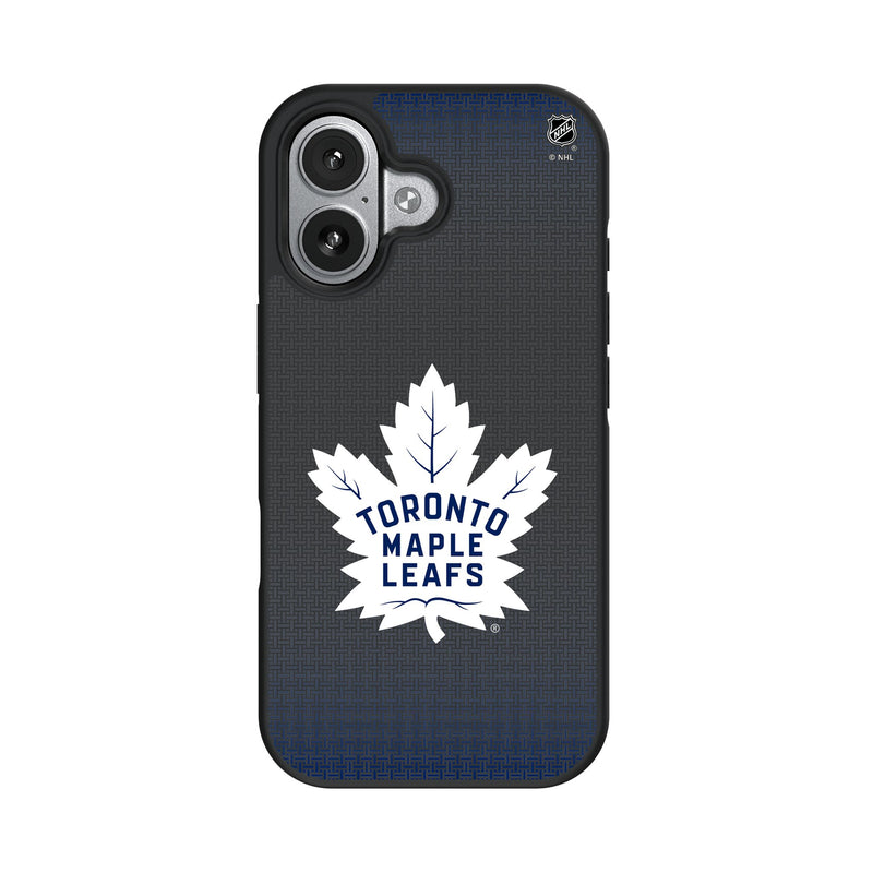 Toronto Maple Leafs Linen iPhone Bump Phone Case for Apple iPhone