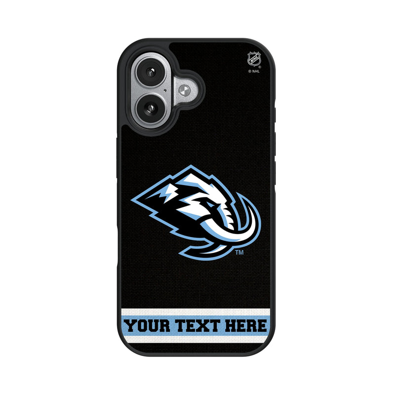 Utah Mammoth Personalized Stripe iPhone Bump Phone Case for Apple iPhone