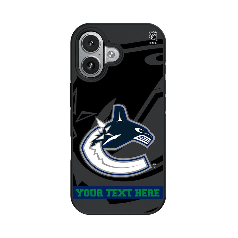 Vancouver Canucks Personalized Tilt iPhone Bump Phone Case for Apple iPhone