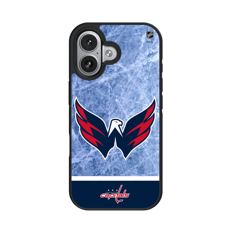Washington Capitals Ice Wordmark iPhone Bump Phone Case for Apple iPhone