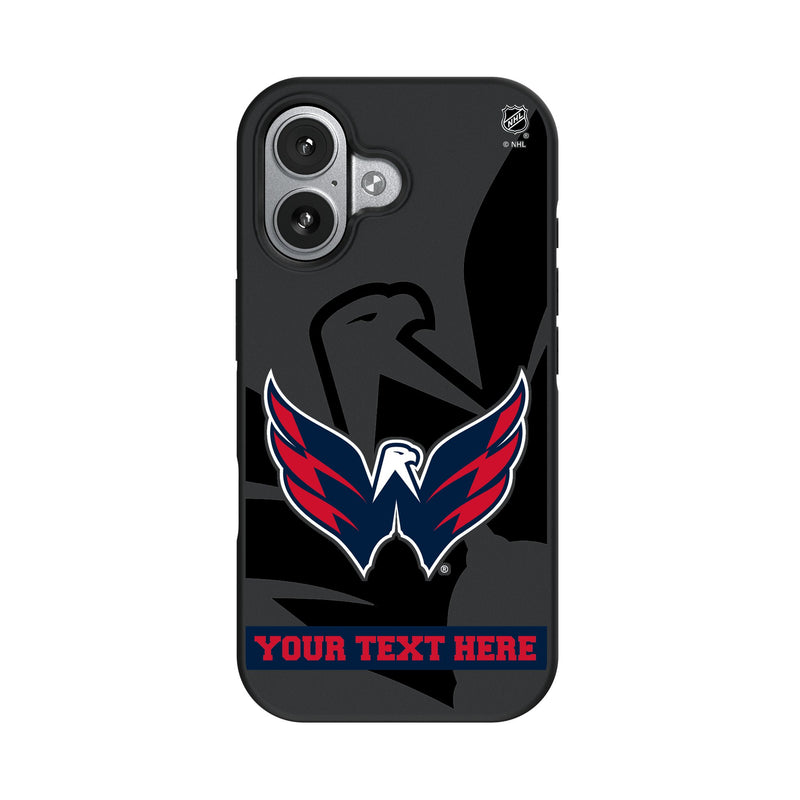 Washington Capitals Personalized Tilt iPhone Bump Phone Case for Apple iPhone