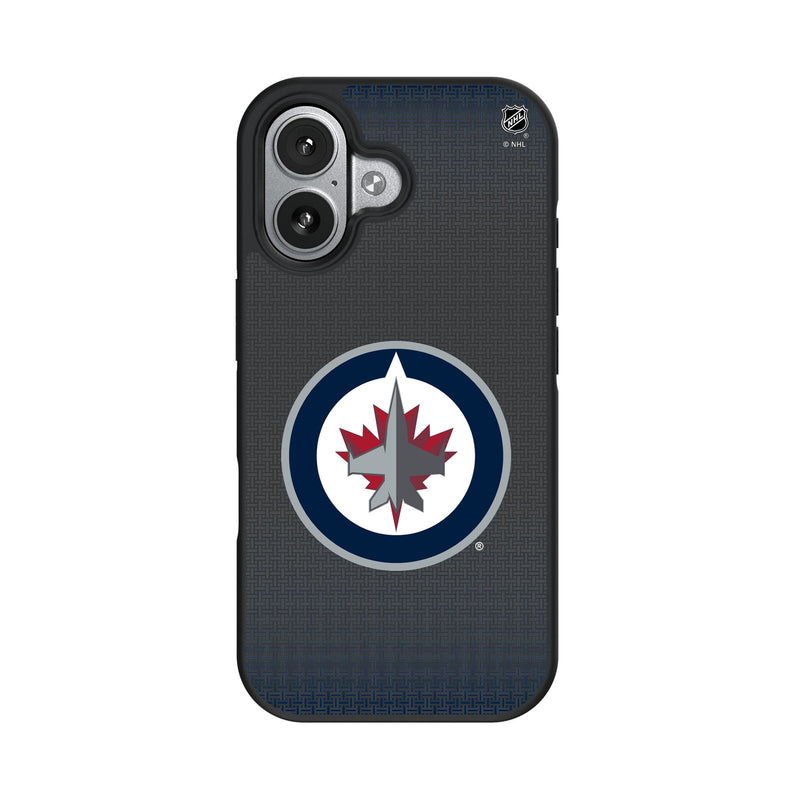 Winnipeg Jets Linen iPhone Bump Phone Case for Apple iPhone