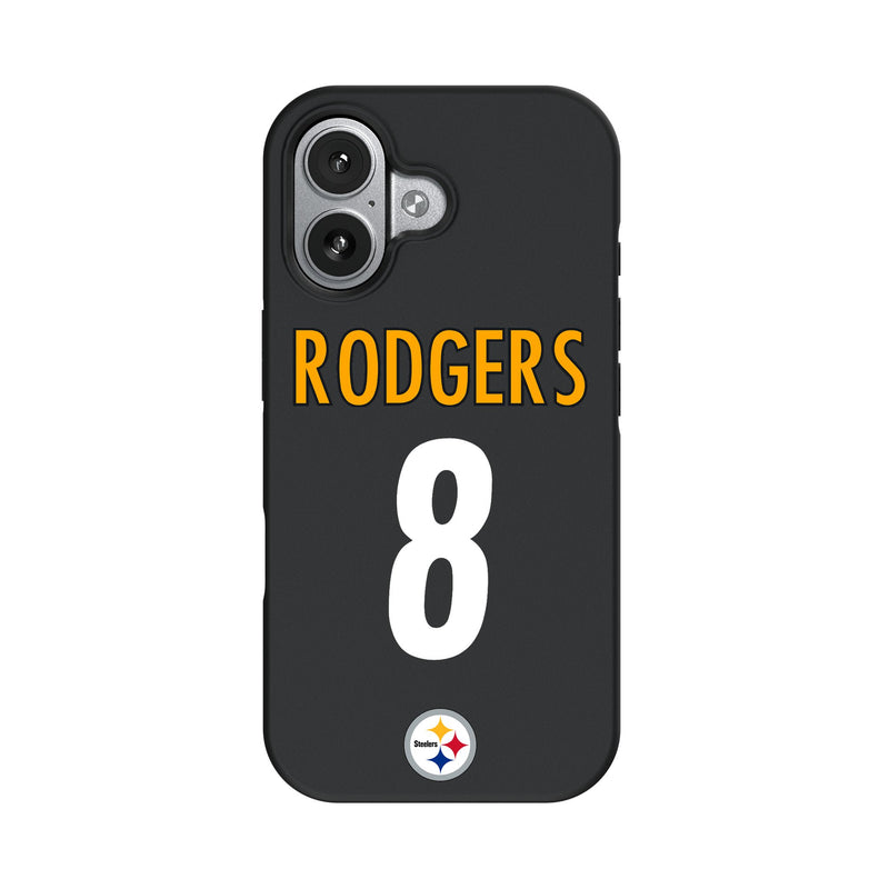 Aaron Rodgers Pittsburgh Steelers 8 Game Tactic iPhone Bump Phone Case for Apple iPhone
