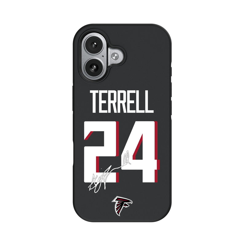 A.J. Terrell Atlanta Falcons 24 Game Tactic iPhone Bump Phone Case for Apple iPhone