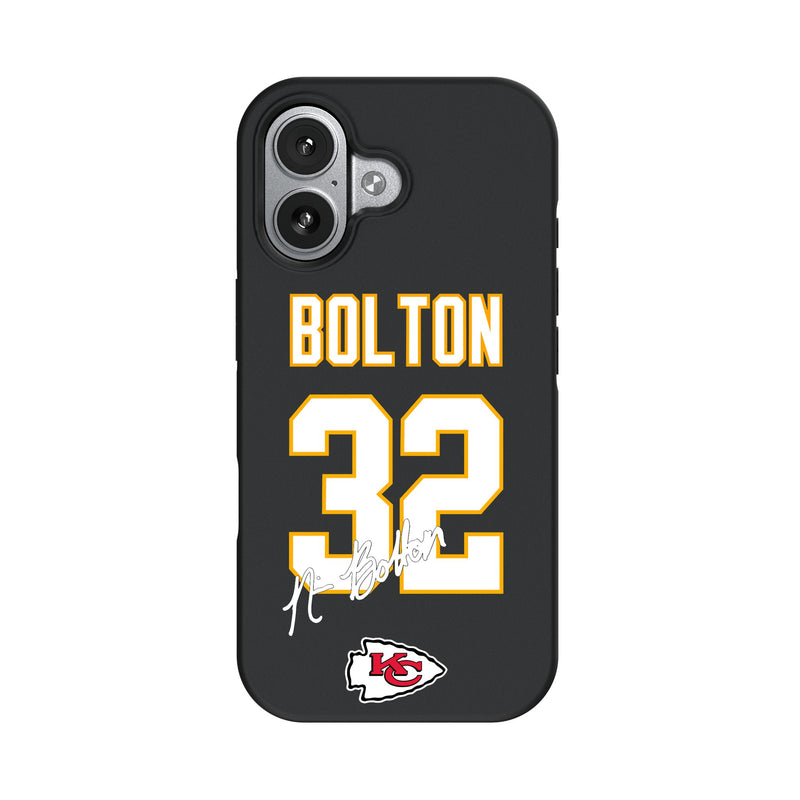 Nick Bolton Kansas City Chiefs 32 Game Tactic iPhone Bump Phone Case for Apple iPhone
