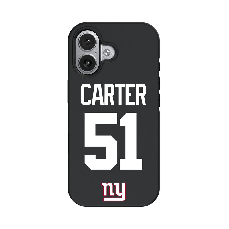 Abdul Carter New York Giants 51 Game Tactic iPhone Bump Phone Case for Apple iPhone