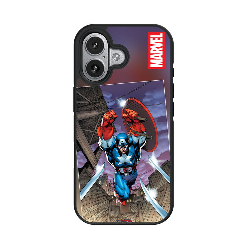 Marvel Avengers Captain America Cover Art iPhone Bump Phone Case for Apple iPhone