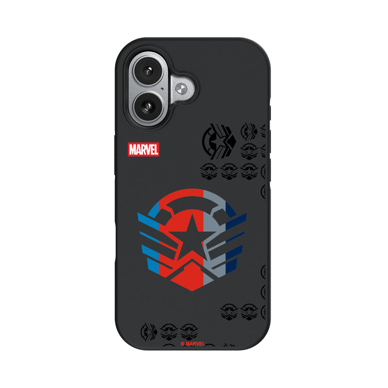Marvel Avengers Sam Wilson Captain America Sigil iPhone Bump Phone Case for Apple iPhone