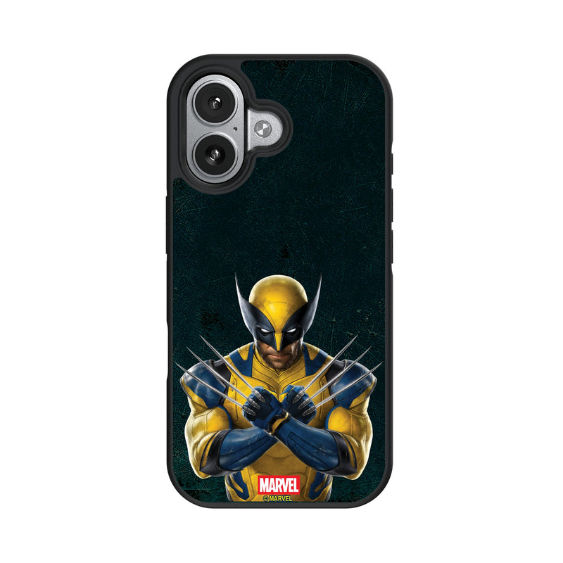 Marvel Deadpool Wolverine Badge iPhone Bump Phone Case for Apple iPhone