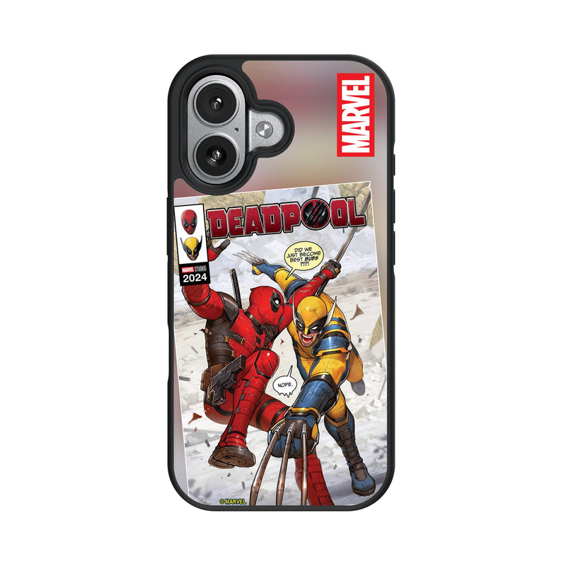 Marvel Deadpool Wolverine Cover Art iPhone Bump Phone Case for Apple iPhone