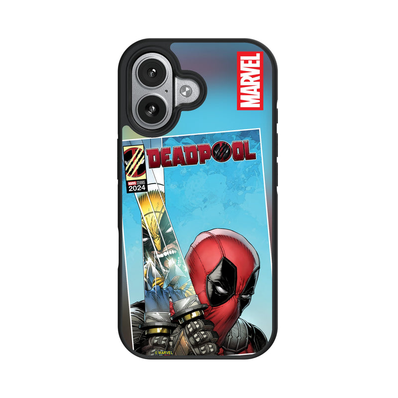 Marvel Deadpool Wolverine Cover Art iPhone Bump Phone Case for Apple iPhone