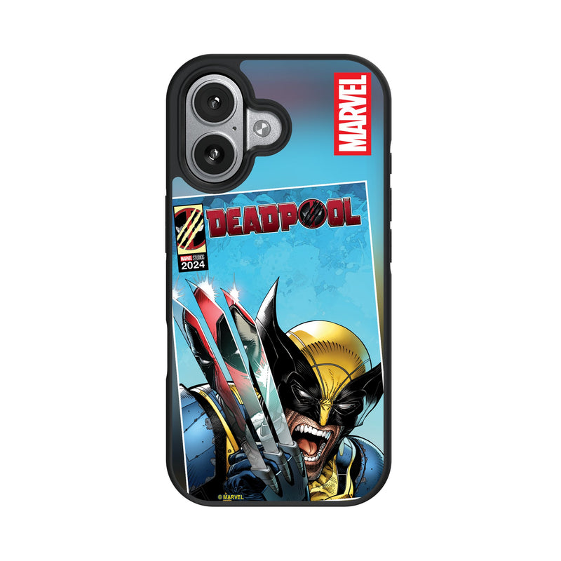 Marvel Deadpool Wolverine Cover Art iPhone Bump Phone Case for Apple iPhone