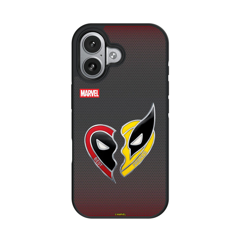 Marvel Deadpool Wolverine Grid iPhone Bump Phone Case for Apple iPhone
