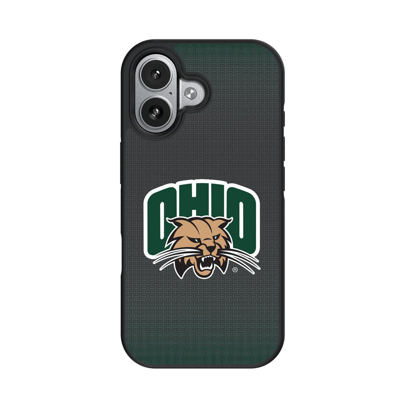Ohio University Bobcats Linen iPhone Bump Phone Case for Apple iPhone