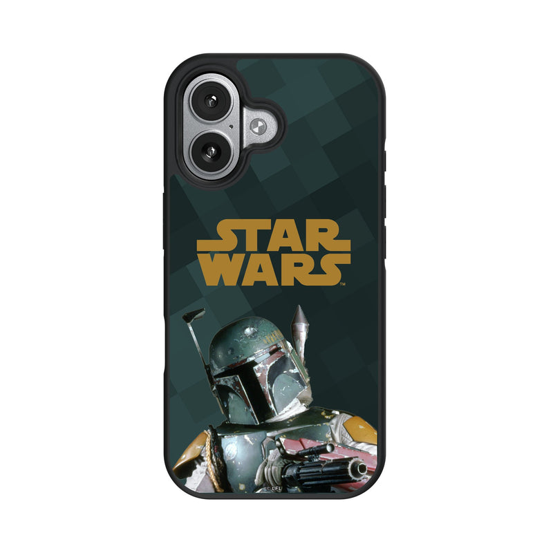 Star Wars Boba Fett Color Block iPhone Bump Phone Case for Apple iPhone